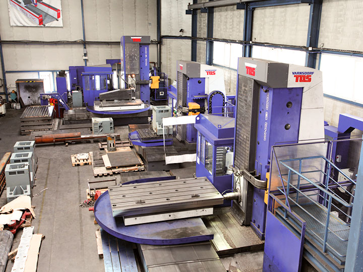 3x machine TOS Varnsdorf WHQ 15 CNC, WHQ 13 CNC, WHN 110 Q